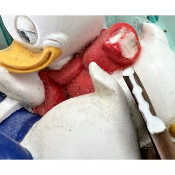 Vintage 1994 Disney Store Donald Duck Sixty Explosive Years 3D Collector Plate - Picture 7 of 7